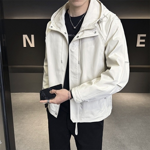 春秋男冲锋休闲户外夹克 网眼拼接插肩袖外套8823-P108图片