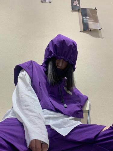 8221机能马甲帅出街，女装马夹，Queena PHoebe