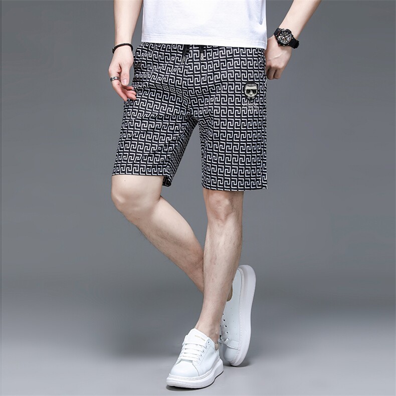 C233507钱塘2020-2夏季新款男士薄款直筒休闲裤时尚潮流短裤P54,男装休闲裤,钱塘207-2