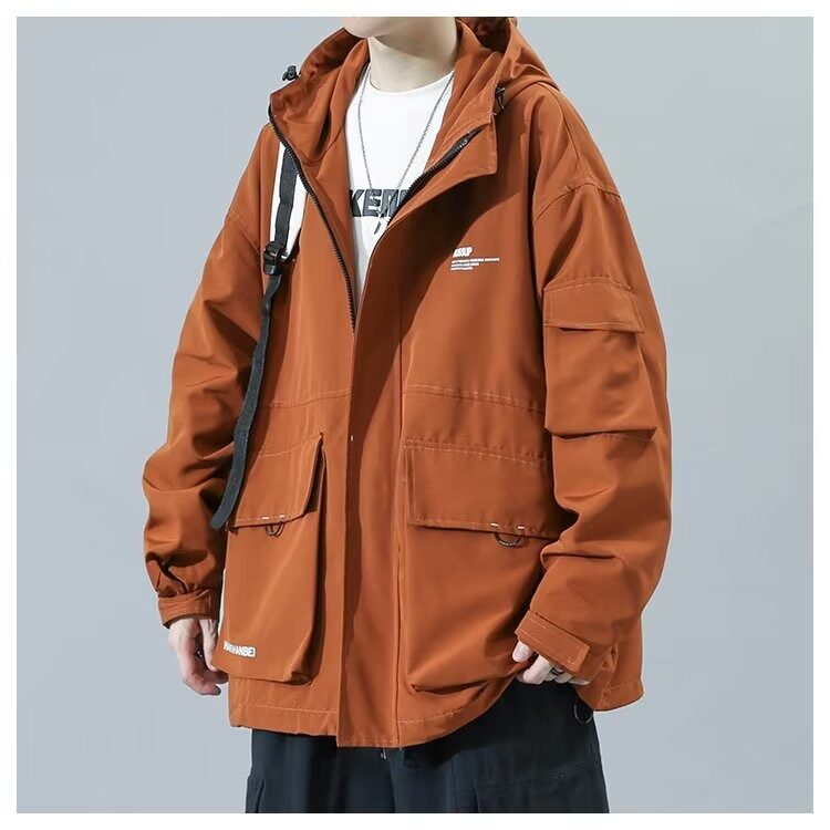 春秋季新款男士夹克韩版潮流上衣工装潮牌外套JW15-P45,男装夹克,星座208-5