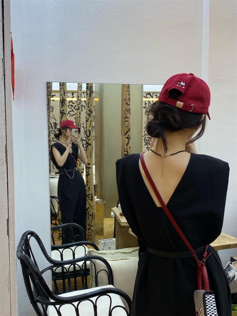 无袖西装连体裤偏质感清凉一夏，女装西装，Alissa Lin