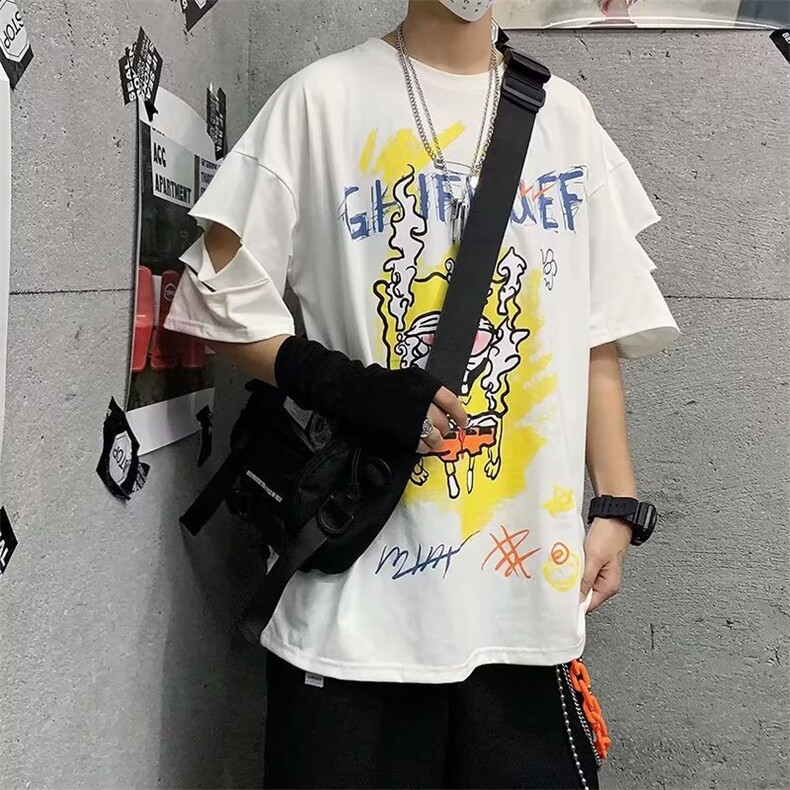 2023春夏季新款男休闲圆领短袖T恤G15P23,男装T恤,星座1116-2