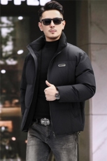 2025新款冬季立领90绒子白鸭绒羽绒服外套中年男装加厚羽绒服夹克，男装夹克，钱塘723