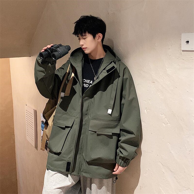 ！815A-MJ7262-P65特2025秋季外套秋装工装休闲夹克男中性,男装夹克,星座815A
