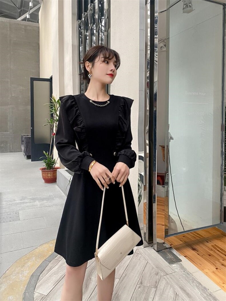 淑女型连衣裙，女装连衣裙，千禧宏运