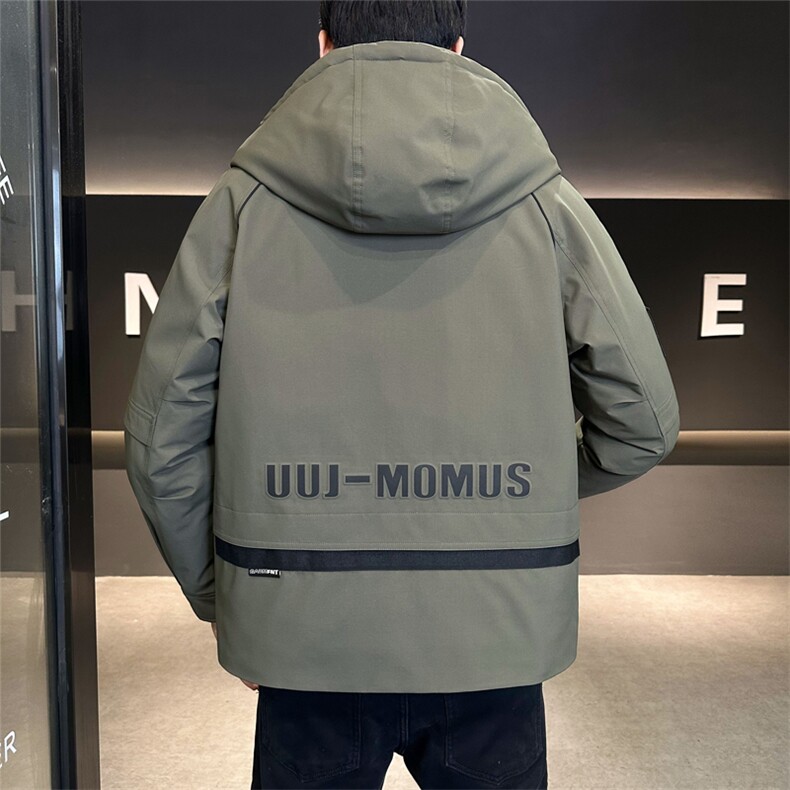 冬季羽绒服男2025新款连帽加厚保暖冲锋衣C317-Y8389-P195,男装夹克,电商C317