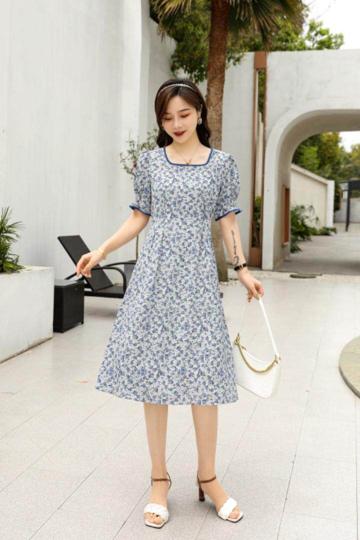 碎花连衣裙，女装连衣裙，卡娜品位