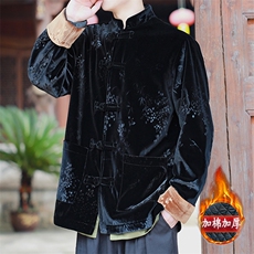 现货新中式男士情侣大码棉服立领棉袄MY9911-P130控198，男装棉衣，电商A021