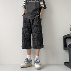 夏季美式工装七分裤男中裤D309B-K82-P50，男装休闲裤，电商D309B