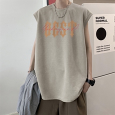 量大优可提供视频2024夏季美式麂皮绒背心D223A-BP2408-P18，男装背心/马甲，电商019-1