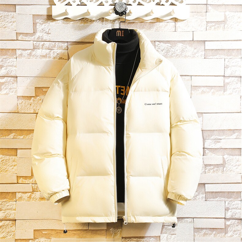 冬季男士羽绒服潮流印花加厚羽绒衣个性外套男装A266-YR01-P110，男装羽绒服，电商A266