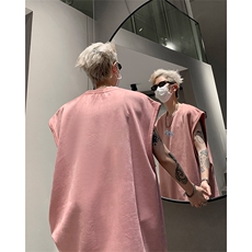 麂皮绒背心/马甲/坎肩2025夏季男装无袖T恤XZ514-2-2024115-P28，男装T恤，星座514-2(原B239)