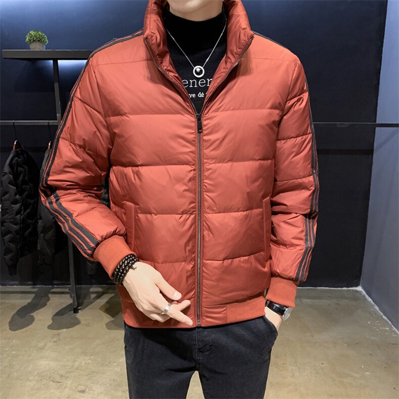 968冬季男士立领拉条羽绒服店主风头风数据款已备货,男装羽绒服,星座414（原B263）