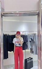 印花T，其它，mo mo kiss u