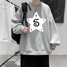 春季圆领卫衣男大码韩版宽松长袖外套S6368-P28，男装卫衣，电商A040