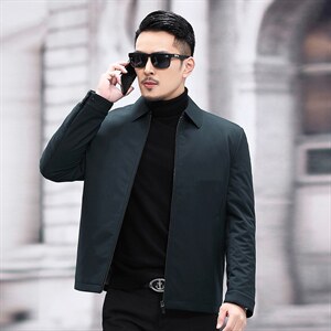 中年男新款冬季加厚夹克棉服爸爸冬装短款棉衣外套SFT81718-P195，男装棉衣，电商B212（原钱塘6029）