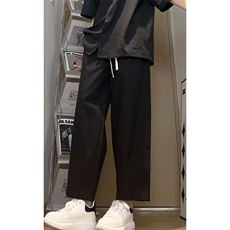 潮流高腰显瘦日系宽松萝卜裤休闲直筒阔腿K72028-P40【特价】，男装休闲裤，电商A007