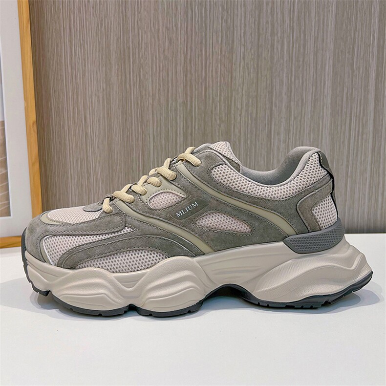 吸膜底老爹鞋女2024春季新款运动鞋女轻便跑步鞋休闲百搭厚底女鞋,女鞋休闲鞋,电商A223