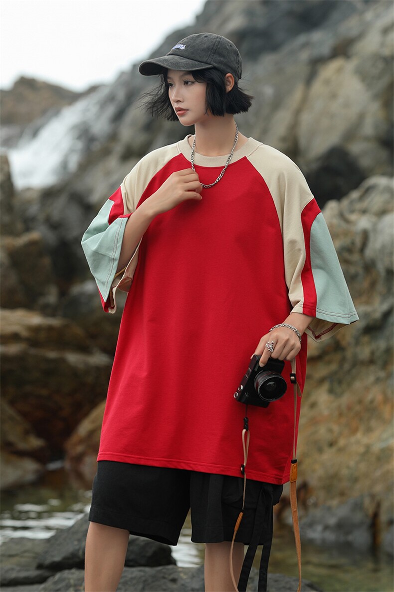 露营海电商A188-DT7901-TP35200克小毛圈50棉50纤维T恤控59,男装T恤,电商A188