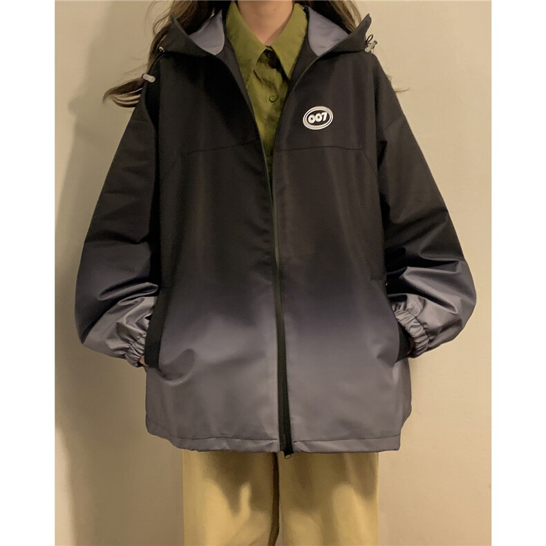 中性山系防水冲锋衣渐变色夹克男：聚酯纤维JK77087P85控128，男装夹克，星座226-1