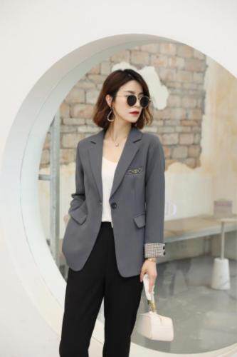 现货秋季西装外套,女装西装,依美依缘