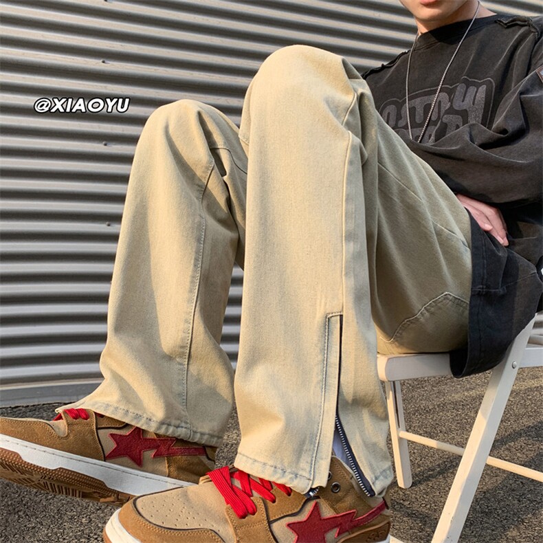 XZ616春季大码新款拉链设计牛仔裤TY521P65控78,男装牛仔裤,星座512A（原616）
