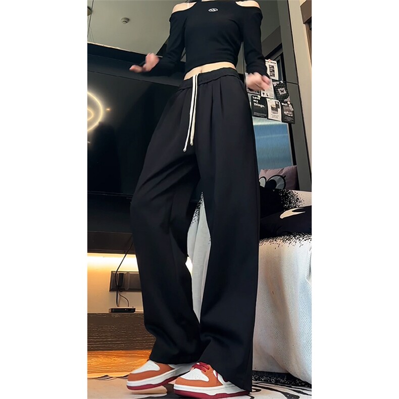 得物唯品二开~宽松山本卫裤休闲运动长裤A476特P38控65,男装休闲裤,电商A309