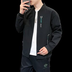 数据好高品质秋装青春版男装棒球领休闲夹克时尚男外套B303图片