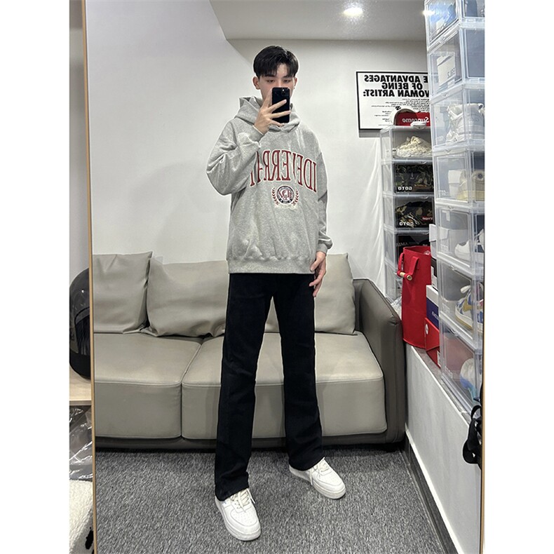 B221美式ins高街暗黑小众修身弹力休闲牛仔裤LK23010-P60控78,男装牛仔裤,电商B221