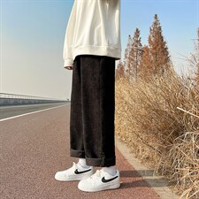 春装2022电商基地新款港风直筒灯芯绒休闲裤DM92-P40，男装休闲裤，电商D321-1