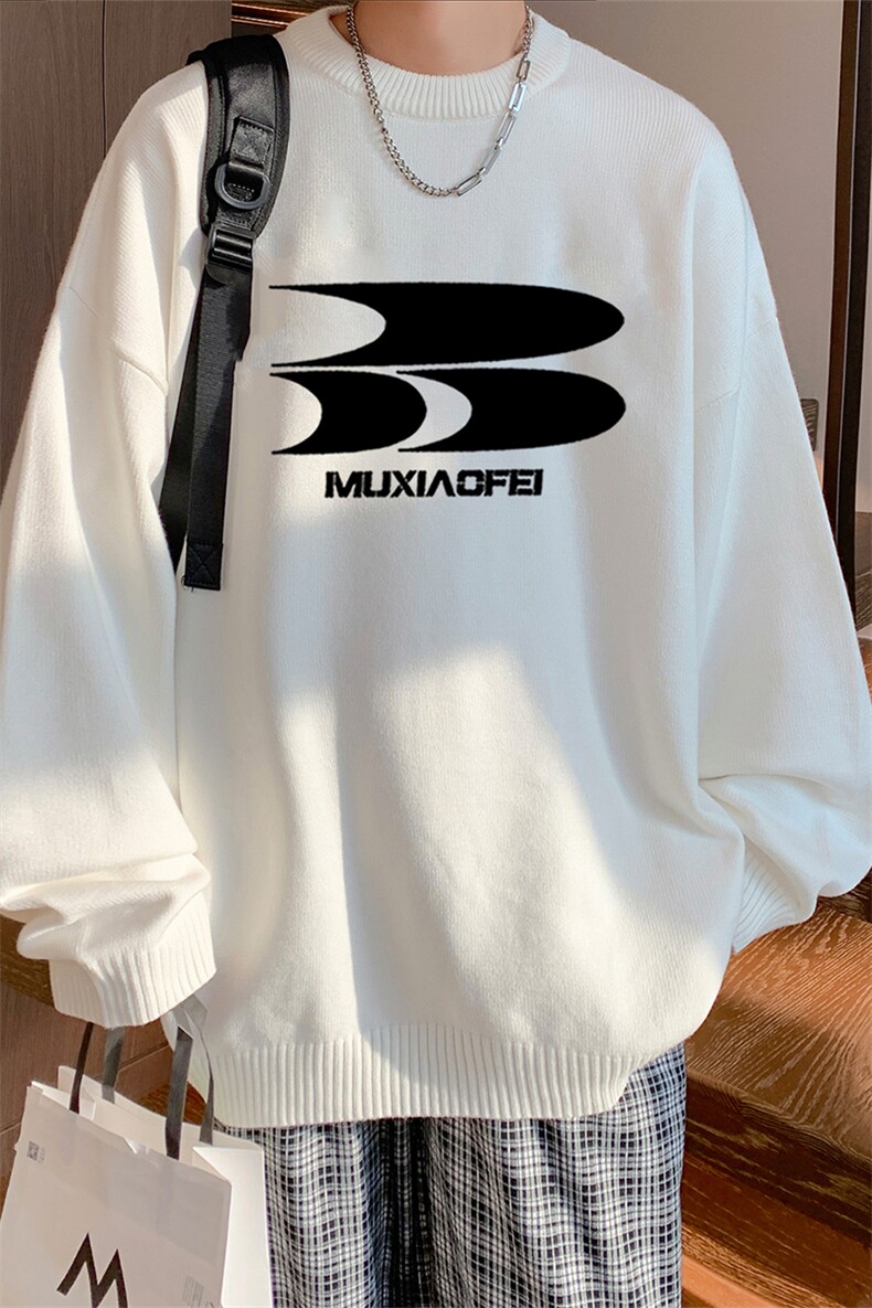抖音供货、现货秋季冬圆领毛衣宽松打底衫D223A-MY2321-特P40,男装针织衫/毛衣,电商019-1