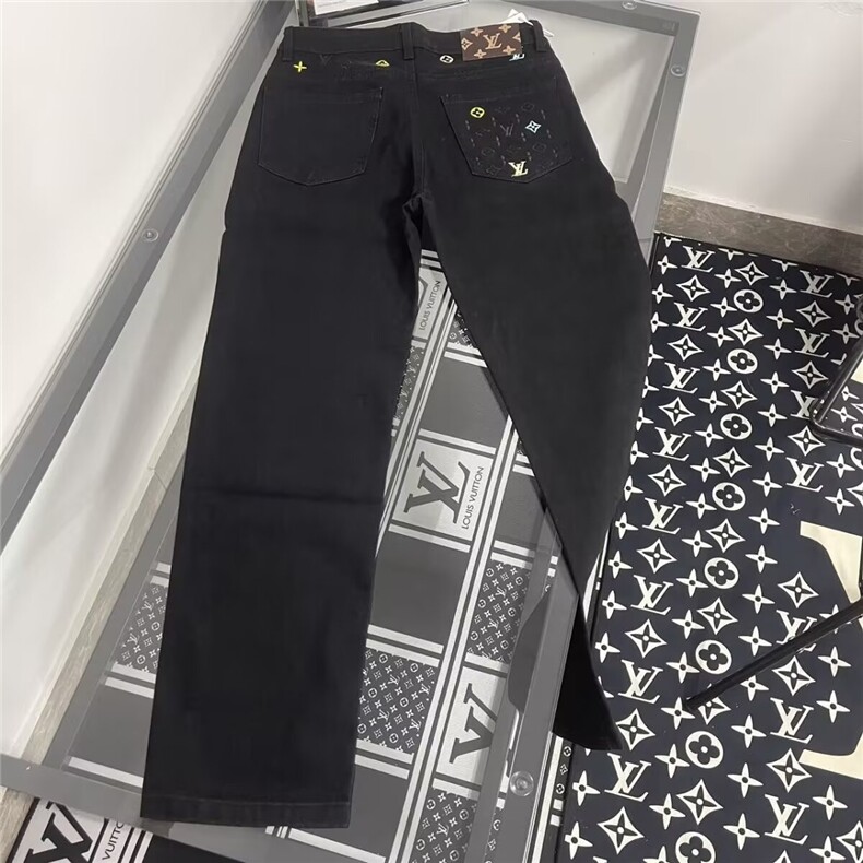 1506-1/KE121/P48高端黑色牛仔裤春秋新款弹力修身小脚裤男时尚裤,男装牛仔裤,星座1506-1