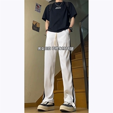 高品质垂感西裤高街小众美式西裤休闲裤男拉链拼色裤子K2306-P60，男装休闲裤，电商A062