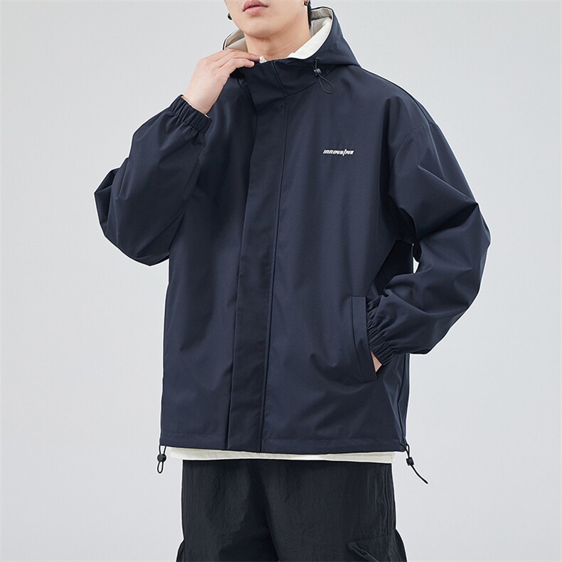新款现货户外双面穿立领夹克男冲锋衣外套JK902-P80,男装夹克,星座1204-3