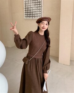 新款韩版连衣裙图片