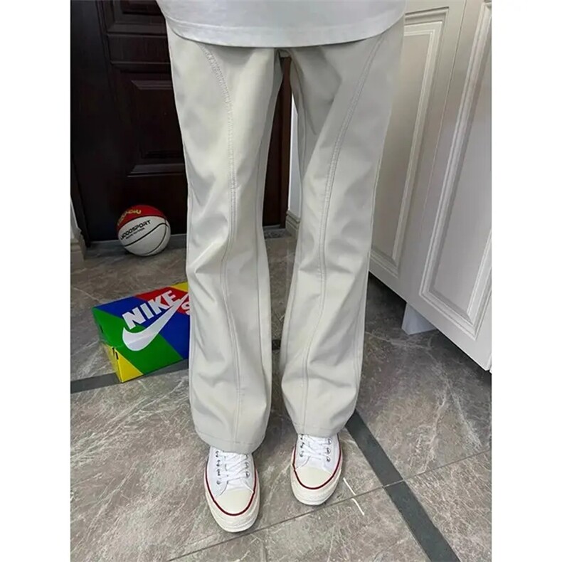 美式微喇裤男夏斜切速干冲锋裤防水直筒休闲裤513CK3525P22,男装休闲裤,星座513