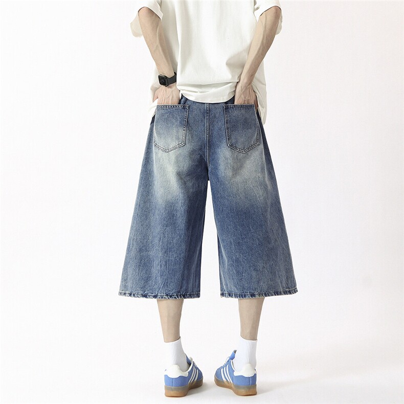 夏季潮流宽松S-2XL牛仔短裤--DK5012--TP55,男装牛仔裤,电商A247