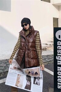 爱美欧 现货 羽绒马甲,女装马甲,爱美欧