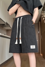 2024夏季新款内景大码新中式提花短裤M-5XHK24446-特P30，男装休闲裤，电商A022