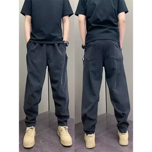 1506-1/KC731/P48工装裤软壳裤男士冬款加绒保暖束脚冲锋裤图片
