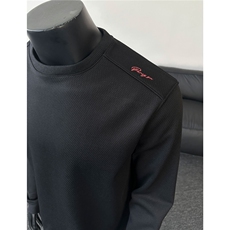 美式蜂窝红标限定基础打底衫休闲T恤刺绣圆领长袖D495特P25，男装T恤，电商A335-1（原A458）