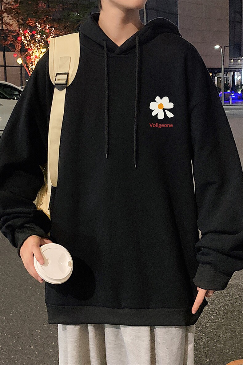 WY2059-P35加绒款-P40纯棉连帽卫衣男大码运动帽衫宽松薄外套男,男装卫衣,电商A040