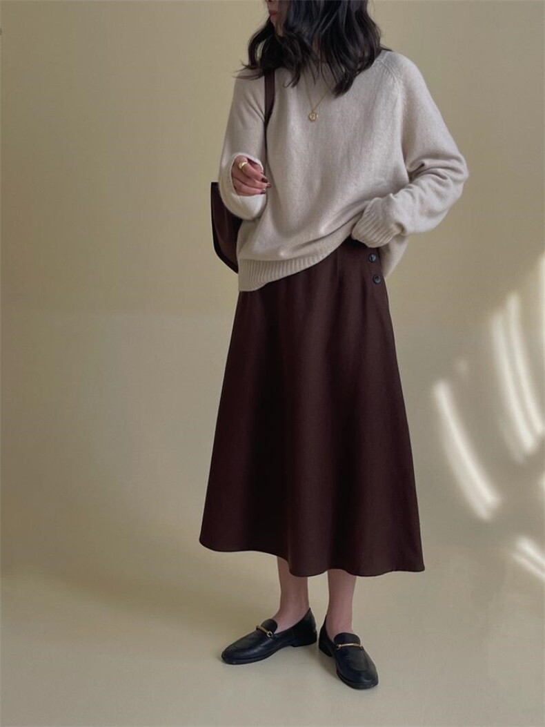 羊毛包裙，其它，Fueeh