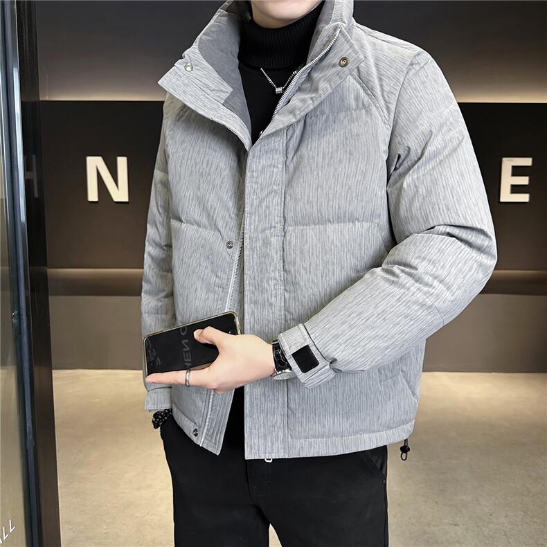 新标90绒男士羽绒服冬季2025新款加厚保暖外套A313-26050-P265,男装羽绒服,电商A313