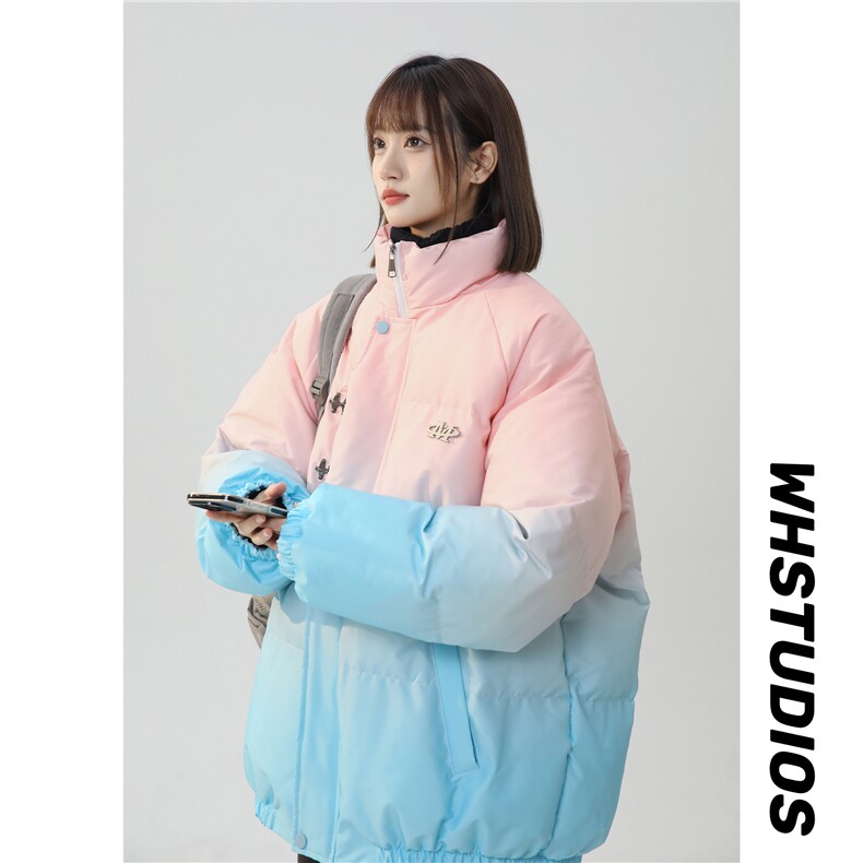 XZ-230-1MY58中性风简约轻奢扎染渐变飞机扣休闲面包服P128控158，鞋类箱包手腕包，星座230-1