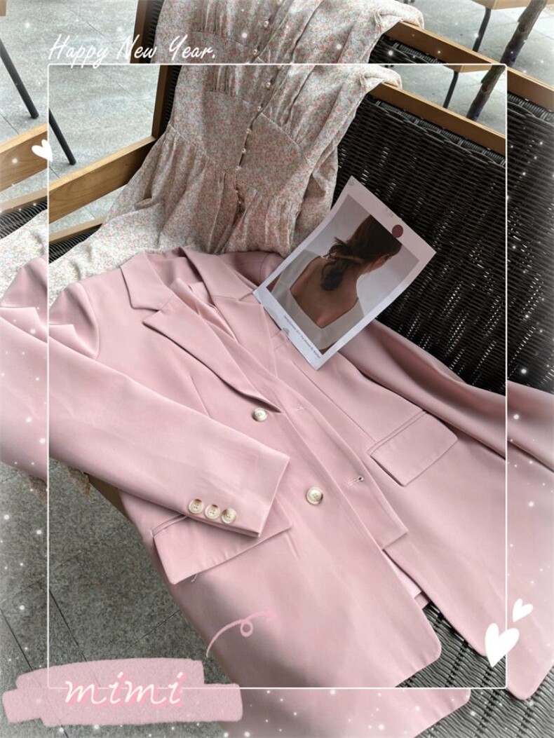 春季新品西装外套，女装西装，MI MI(1F)