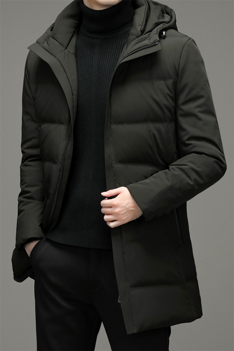 冬季新款羽绒服男装保暖白鸭绒外套中年爸爸装上衣YYYR8602-P320,男装羽绒服,电商B212（原钱塘6029）