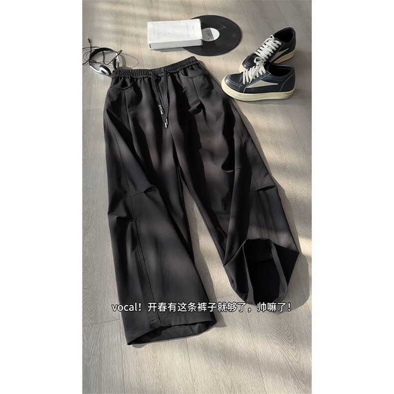 2026春季新款内景美式打褶弯刀工装裤M-5XLHK26075-特P35,男装工装外套,电商A022