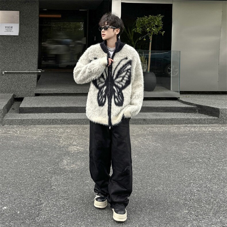 美式复古高级感蝴蝶重磅毛衣MY348P73,男装针织衫/毛衣,星座1116-2
