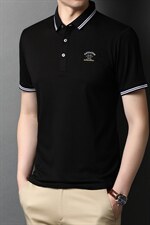polo衫短袖男夏季潮牌2023新款半袖上衣宽松翻领t恤男图片